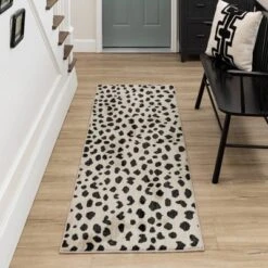 Daffodil Leopard Print Woven Rug - Threshold™ -Opalhouse Furniture Sales Store GUEST 07a46966 4f77 4016 984c c57db05890b3