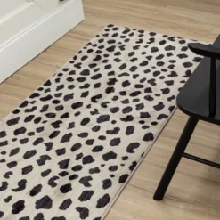 Daffodil Leopard Print Woven Rug - Threshold™ -Opalhouse Furniture Sales Store GUEST 0efea80e 333d 4d53 ba99 3047838bb320