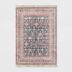 Alexandra Floral Printed Border Persian Rug Blush - Opalhouse™ -Opalhouse Furniture Sales Store GUEST 13831d26 e9c0 4d66 95de 449574be25e7