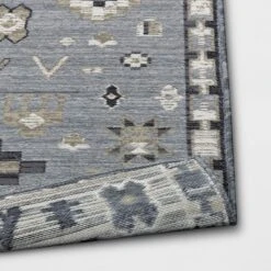 7'x10' Tapestry Rectangular Woven Outdoor Area Rug Gray - Opalhouse™ -Opalhouse Furniture Sales Store GUEST 3d63a080 35c1 4b18 87d0 49bd82241939