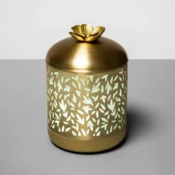 200ml Metal Flower Cutout Color-Changing Oil Diffuser Gold - Opalhouse™ -Opalhouse Furniture Sales Store GUEST 44e22fef b752 428e ae3a 4df4cea219ac