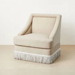 Alberhill Velvet Accent Chair With Fringe - Opalhouse™ Designed With Jungalow™ -Opalhouse Furniture Sales Store GUEST 6a2c8665 b5eb 4e71 9163 3f7b29c4d6c7