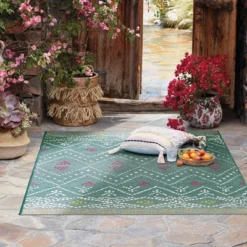 5' X 7' Outdoor Rug Global Aqua - Opalhouse™ -Opalhouse Furniture Sales Store GUEST 936c44a1 952b 47a4 8745 a9387e952bdc