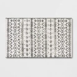 Diamond Printed Accent Aztec Rug Black - Opalhouse™ -Opalhouse Furniture Sales Store GUEST 9a5f0d3a 6dc0 4cc2 a7e1 7c16bb3d54a2