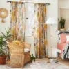 1pc Sheer Burnout Window Curtain Panel - Opalhouse™ Designed With Jungalow™