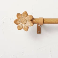 Flower Faux Wood Curtain Rod Natural Wood - Opalhouse™ Designed With Jungalow™ 7 Flower Faux Wood Curtain Rod Natural Wood - Opalhouse™ Designed With Jungalow™ -Opalhouse Furniture Sales Store GUEST c5b5a613 8f9b 4e84 9eff 5ca6e3369a7b