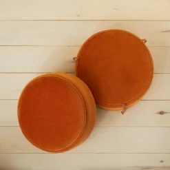 Olivia Round Pouf Rust - Opalhouse™ Designed With Jungalow™ -Opalhouse Furniture Sales Store GUEST c9dd8b4f 6724 4b6d b4cd 58d229a78600