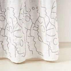 In This Together Shower Curtain White - Opalhouse™ Designed With Jungalow™ -Opalhouse Furniture Sales Store GUEST d2a7877a d4db 4b9e ad97 8fecab59e560