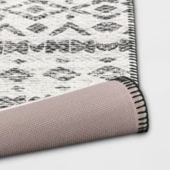 Diamond Printed Accent Aztec Rug Black - Opalhouse™ -Opalhouse Furniture Sales Store GUEST e3046680 f1c2 4786 85e6 13127e4d5137