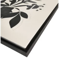 (Set Of 3) 24" X 30" Reductive Floral Framed Wall Canvas - Opalhouse™ Designed With Jungalow™ -Opalhouse Furniture Sales Store GUEST e712ed3a be22 4ca1 98b1 5c88ae79b02f