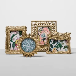 4" X 4" Cast Sunburst Frame Gold - Opalhouse™ -Opalhouse Furniture Sales Store GUEST fd37b239 5c24 4dd7 9ffd e03c865a7260